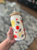 Teacher Inspired Sublimation Glass cup