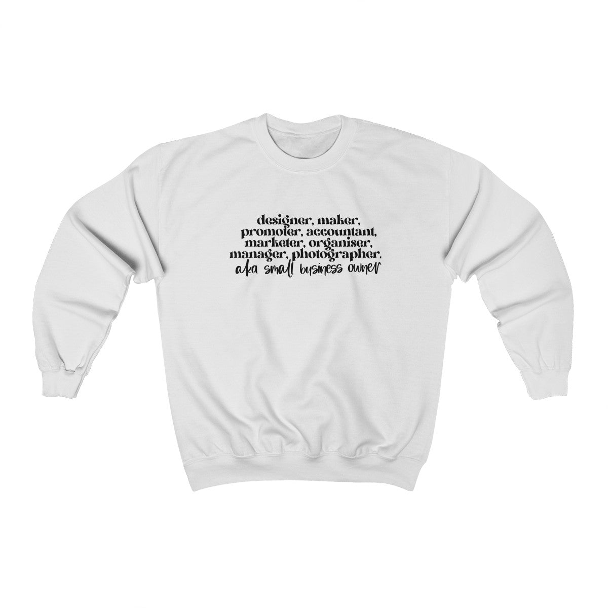 Small Business Owners Unisex Crewneck | Small Business Hoodie Sweater