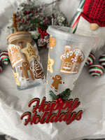 Christmas Sugar Cookies Cold Cup | Vinyl 24oz Christmas Cold cups