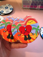 Bad Bunny Inspired “Un Verano Sin ti” Coasters