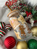 Christmas Sugar Cookies 16oz Glass cups