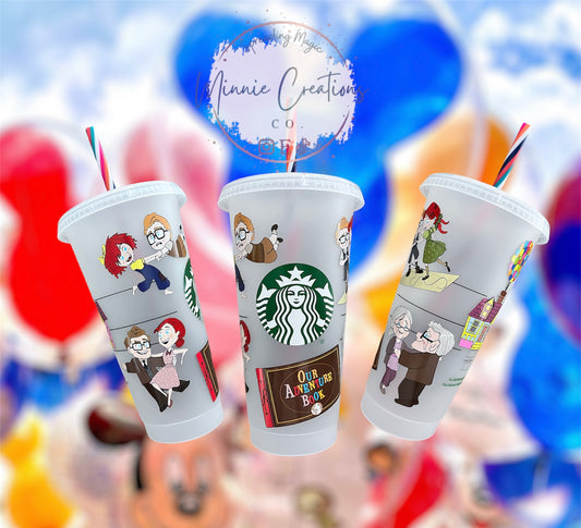 Up Movie Inspired New Starbucks Mystery Color Cups