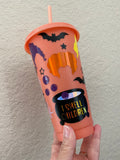 Hocus Pocus "I smell Children Cold cup"  24 oz. Spooky season Cold cup | Witches Halloween Cold cup | Halloween Cold cup