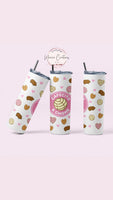 Cafecito & Chisme 20oz Skinny Tumblers