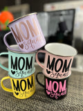 Mom Squad Campfire style mug