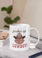 Pucker up Cowboy Mug