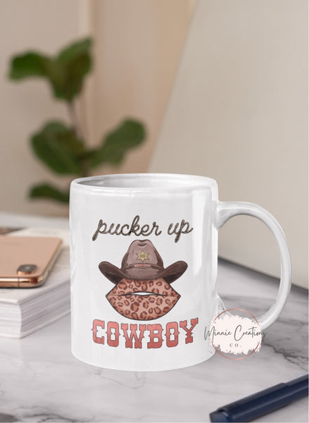 Pucker up Cowboy Mug