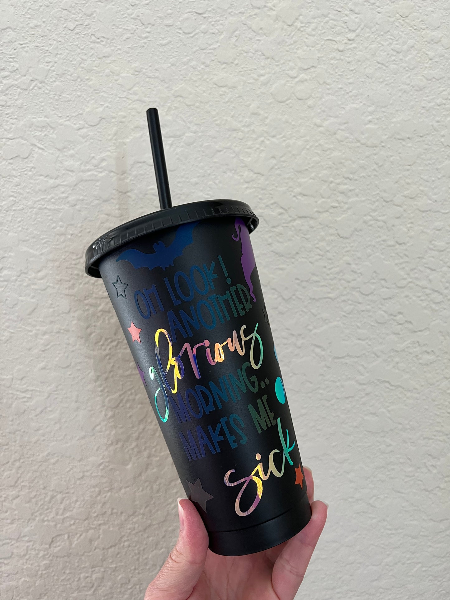 Hocus Pocus "I smell Children Cold cup"  24 oz. Spooky season Cold cup | Witches Halloween Cold cup | Halloween Cold cup