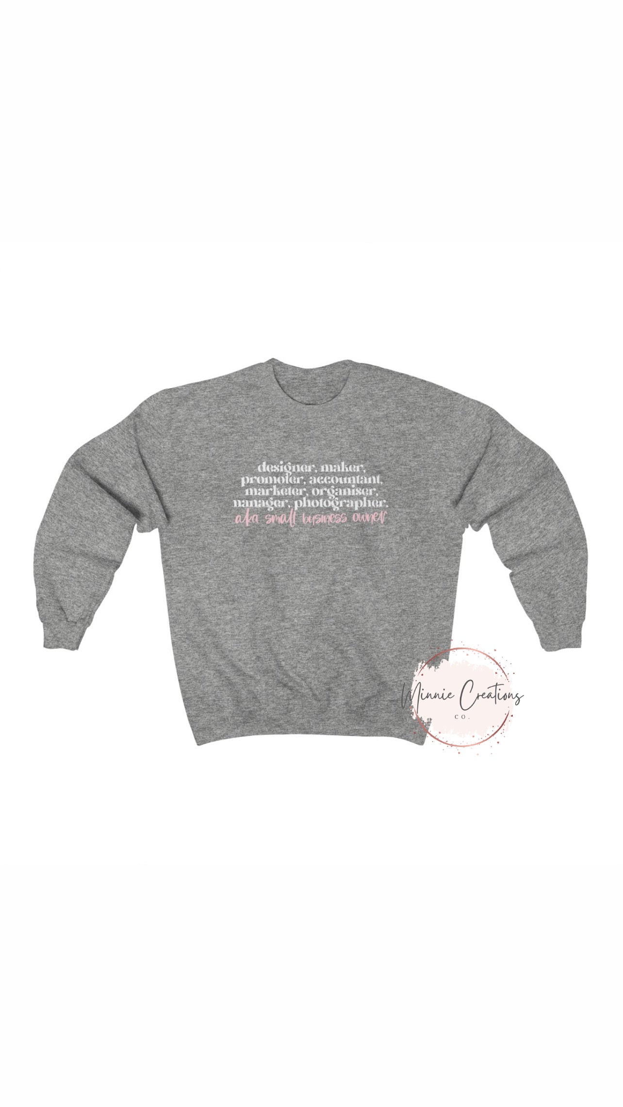 Small Business Owners Unisex Crewneck | Small Business Hoodie Sweater