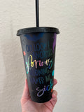 Hocus Pocus "I smell Children Cold cup"  24 oz. Spooky season Cold cup | Witches Halloween Cold cup | Halloween Cold cup