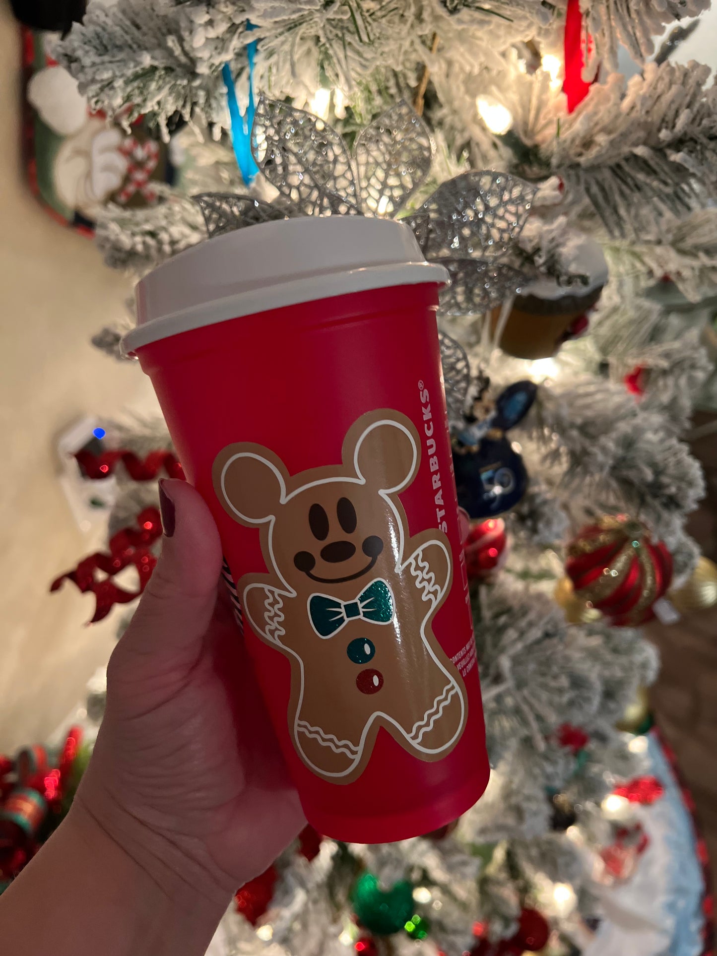 Christmas Color changing 16 oz. Hot cups | Gingerbreads Mouse Festive| Grogu 16oz. Hot Cups reusable | Winnie the Pooh hot cup