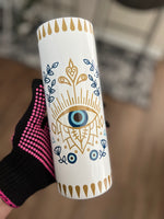 Evil Eye 20oz Skinny Tumblers