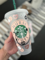 Nurse Fuel 24oz Cold Cup