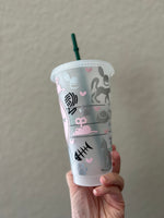 Cat Mom 24oz Cold Cup