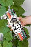 Mother Hustler Cheetah Sarape print 20oz Skinny Tumblers